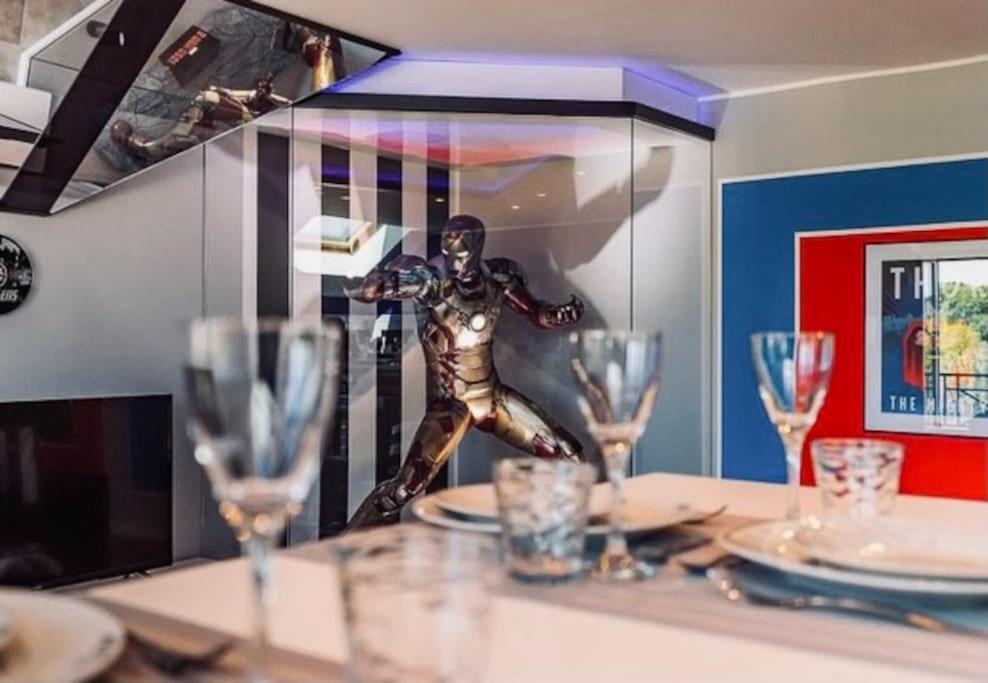 מאני-לה-הונגרה Appartement Disney Avengers, 5 Min Des Parcs מראה חיצוני תמונה
